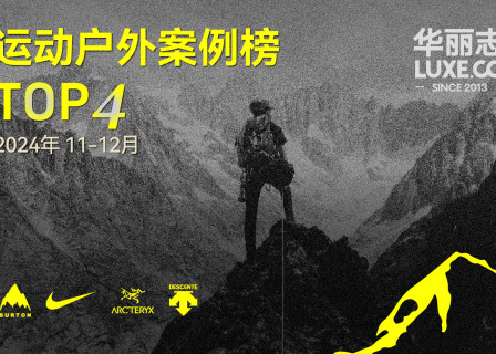 哪些品牌入选运动户外TOP4？（2024年11月-12月）「华丽智库」