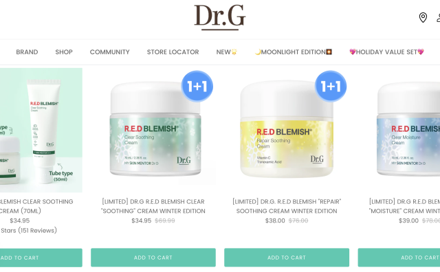 欧莱雅集团收购第二个韩国美容品牌：Dr.G蒂迩肌