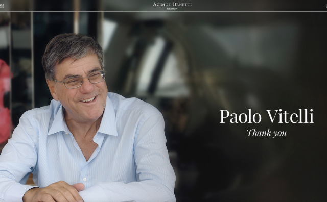 全球超级游艇之王 Azimut | Benetti 的创始人 Paolo Vitelli 去世，享年77岁