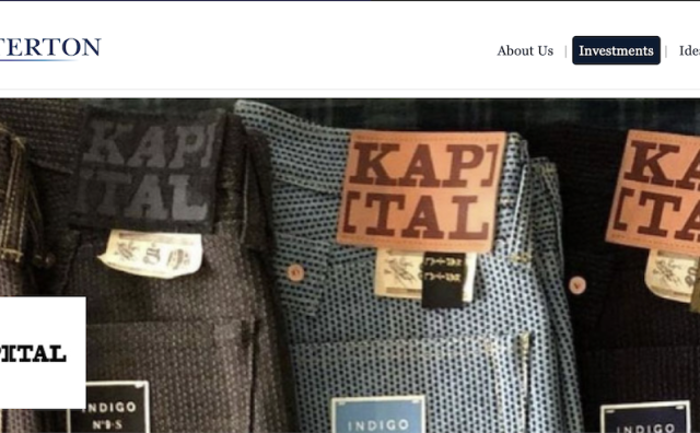L Catterton 已收购日本复古牛仔潮牌 Kapital 多数股权