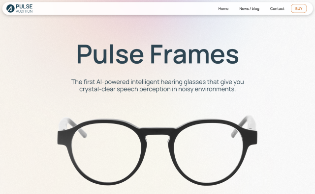 EssilorLuxottica 收购人工智能创业公司 Pulse Audition，布局“听力眼镜”领域