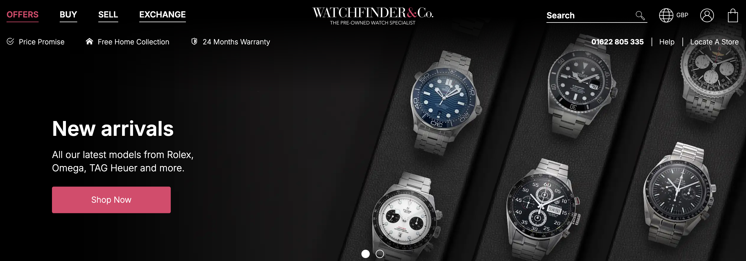 英国二手奢侈腕表交易平台 Watchfinder 营收下降7.6%至9329万英镑