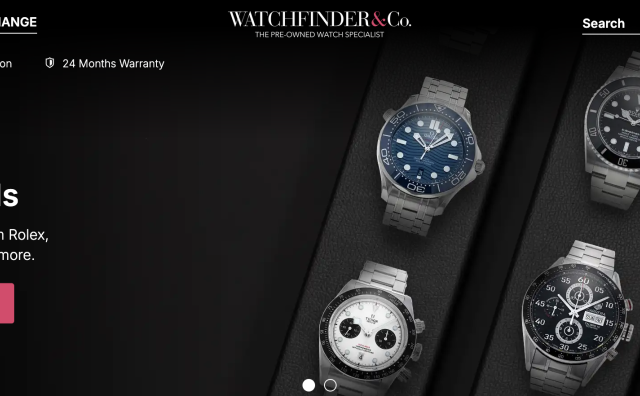 英国二手奢侈腕表交易平台 Watchfinder 营收下降7.6%至9329万英镑