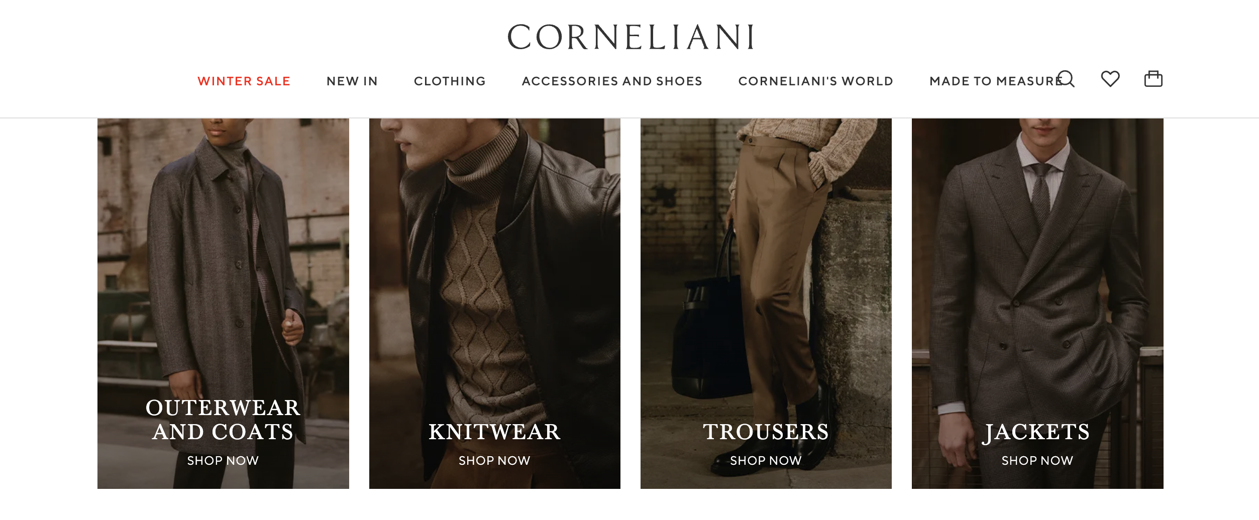 意大利高级男装品牌 Corneliani 2024年销售额达7500万欧元，将在中国开设两家新店