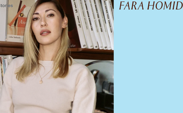 纽约彩妆品牌 Fara Homidi Beauty 获得第一笔来自私募基金的投资