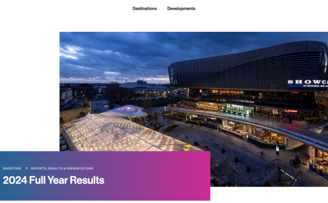 欧洲最大的购物中心运营商之一、Hammerson 2024年租赁业务再创新高