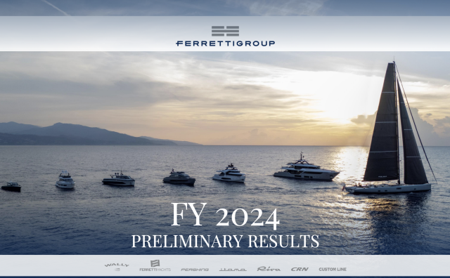 意大利豪华游艇制造商 Ferretti 法拉帝2024年净营收增长5.6%至11.7亿欧元