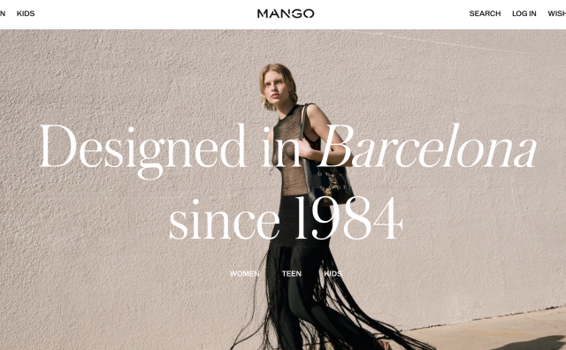 西班牙快时尚品牌 Mango 2024年销售额增长7.6%，2026年目标销售额40亿欧元