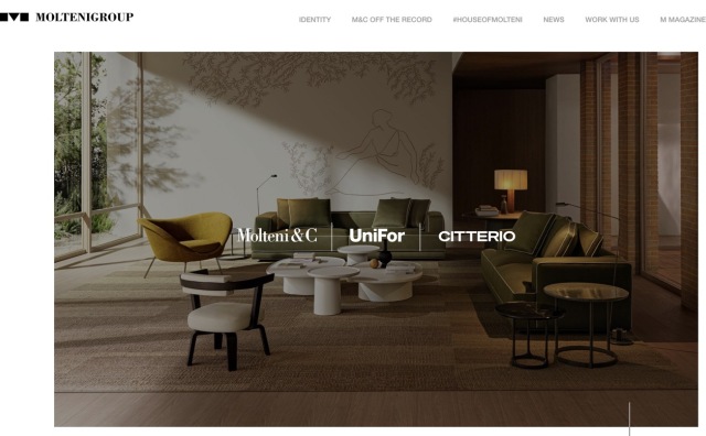 意大利高端家具制造商 Molteni 2024全年营收5.2亿欧元，将在中国新开三店