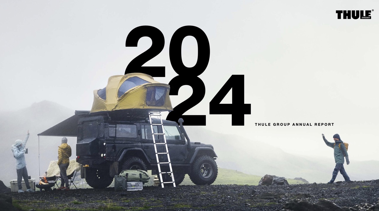 瑞典车顶架系统制造商拓乐 THULE 2024全年总营收95亿瑞典克朗，拓展拖车、手机支架品类