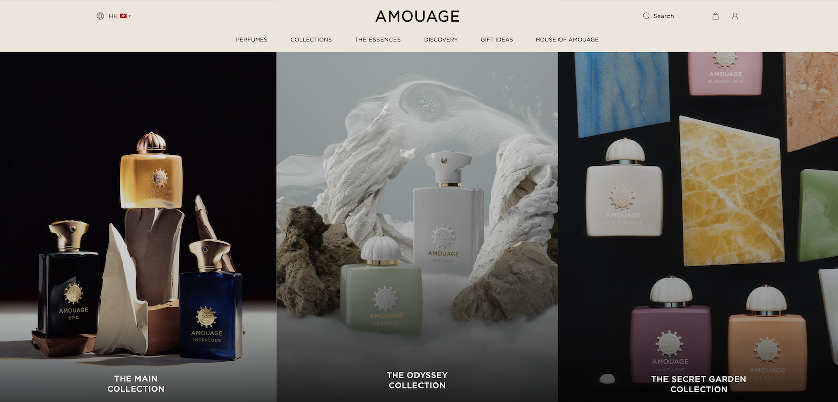 中东奢华香水 Amouage 单季销售额首破1亿美元，在北京SKP跃居香水品牌榜首