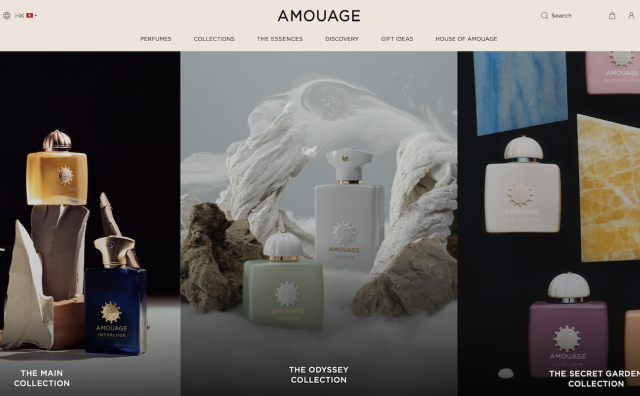 中东奢华香水 Amouage 单季销售额首破1亿美元，在北京SKP跃居香水品牌榜首
