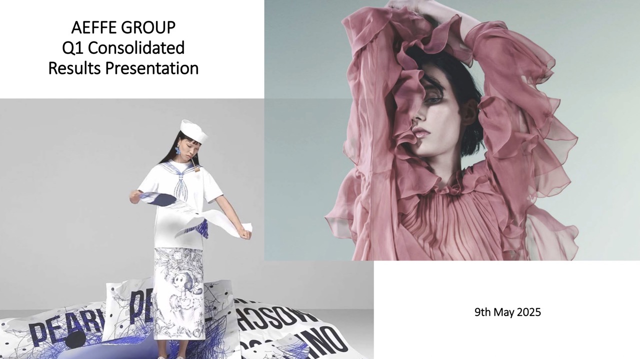 MOSCHINO的母公司、意大利 Aeffe集团一季度总营收下降23.3%，陷入亏损
