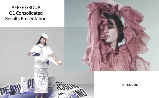 MOSCHINO的母公司、意大利 Aeffe集团一季度总营收下降23.3%，陷入亏损
