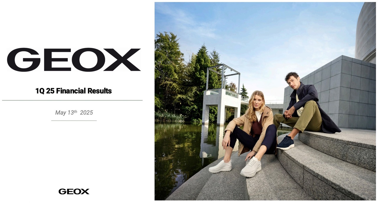 Geox 健乐士一季度销售额同比下降2.4%，盈利能力有所回升