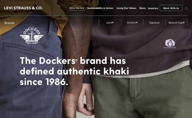 ABG 以3亿多美元收购 Dockers品牌，卖方为李维斯公司