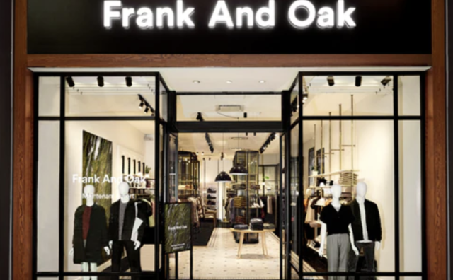加拿大服装零售商 Frank and Oak 关闭所有门店并出售品牌 IP