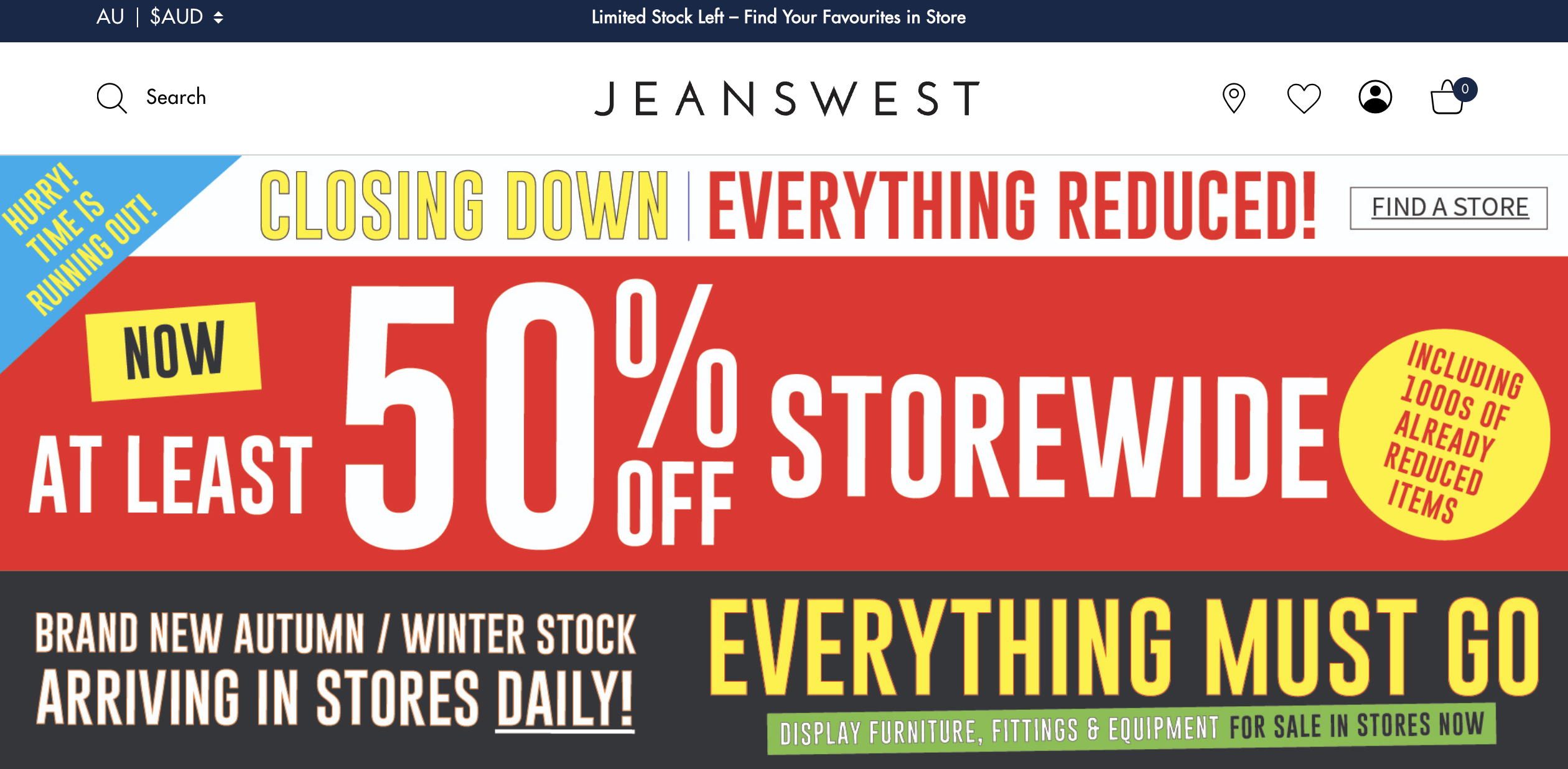 澳洲品牌 Jeanswest 真维斯宣告破产，出售品牌 IP资产