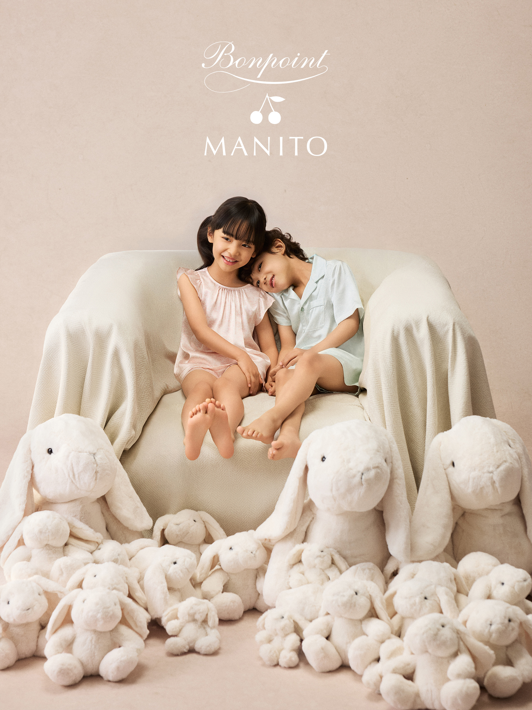 MANITO 携手 Bonpoint 推出联名桑蚕丝儿童睡衣系列