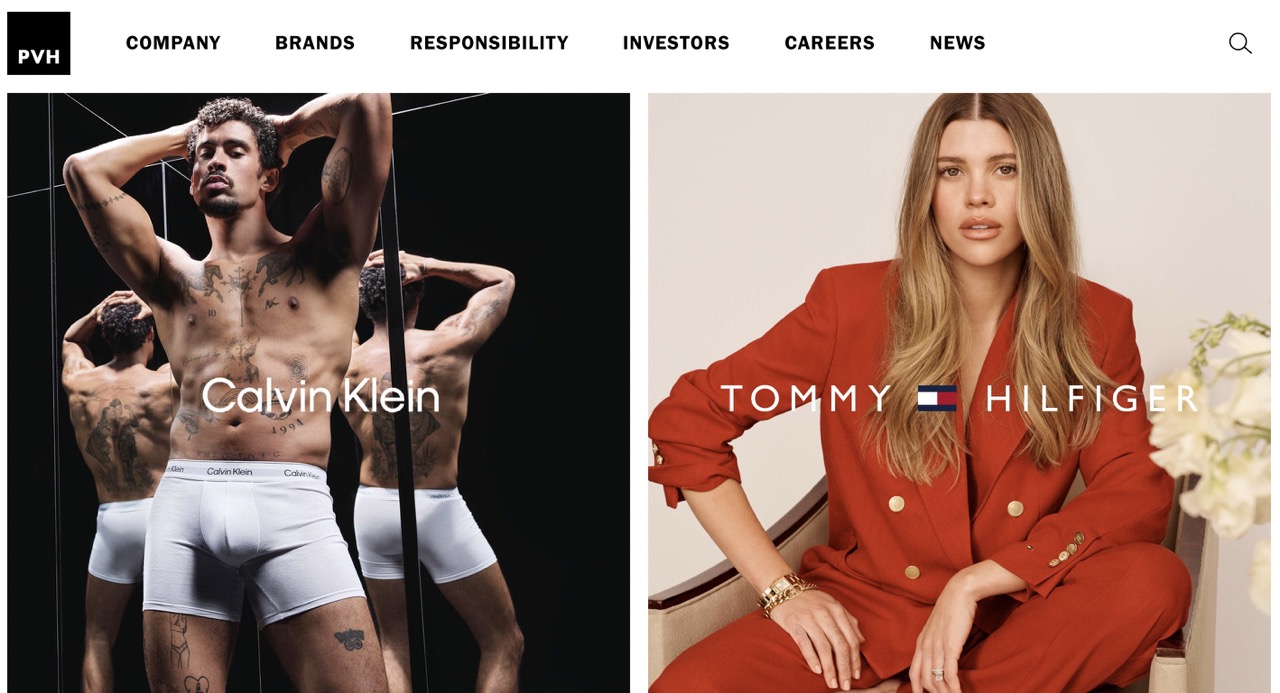 Calvin Klein、Tommy Hilfiger的母公司 PVH集团上季度总营收同比增长2%，由盈转亏