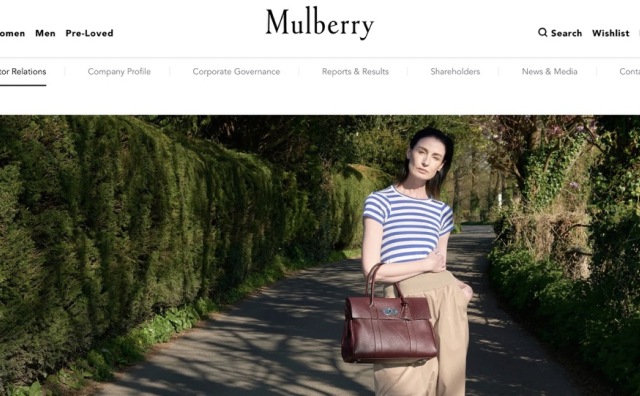 英国轻奢皮具品牌 Mulberry 计划筹集2000万英镑以推动转型，预计下财年营收继续下滑