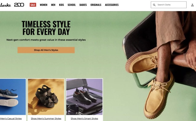 英国百年鞋企 Clarks 上年度总营收下滑9.4%，经营层面扭亏为盈