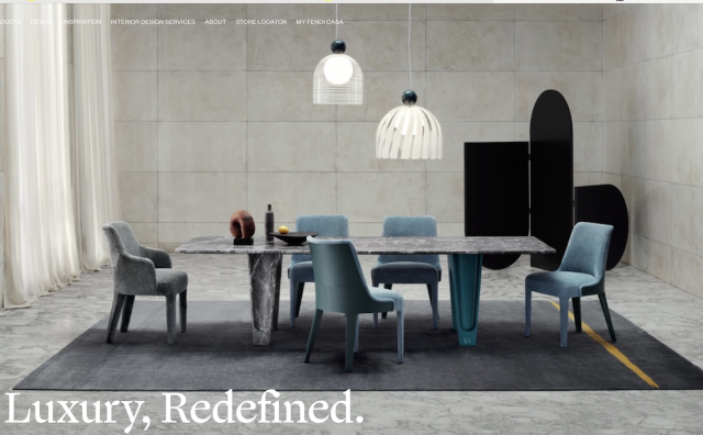Fendi Casa 再度牵手意大利奢华家具制造商 Luxury Living Group