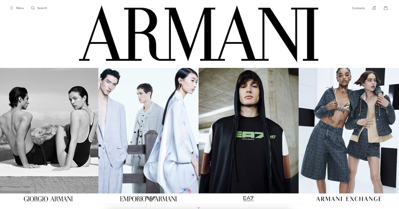 Armani 集团上财年销售额下滑6%，但投资总额“创纪录”