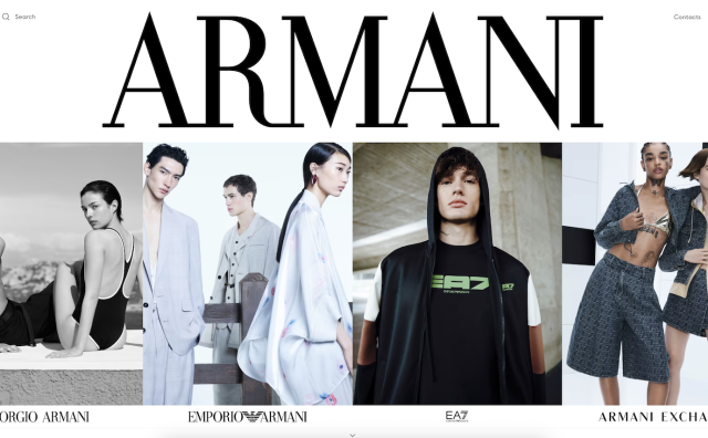 Armani 集团上财年销售额下滑6%，但投资总额“创纪录”