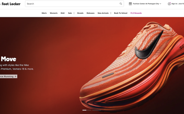 Nike 两年来首次回归运动鞋零售商 Foot Locker 门店“C位”
