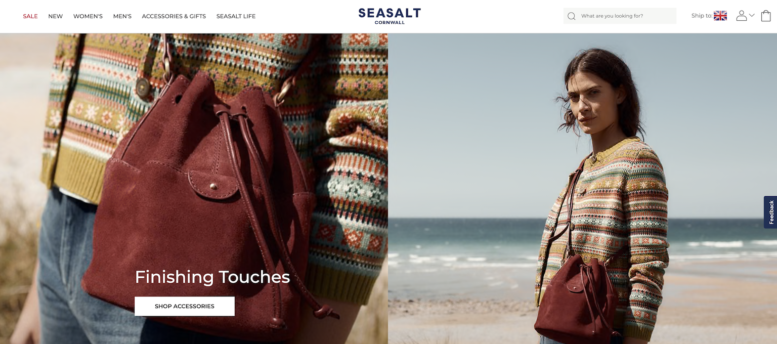 英国时尚和生活方式品牌 Seasalt 2024财年销售额增长13%至1.5亿英镑