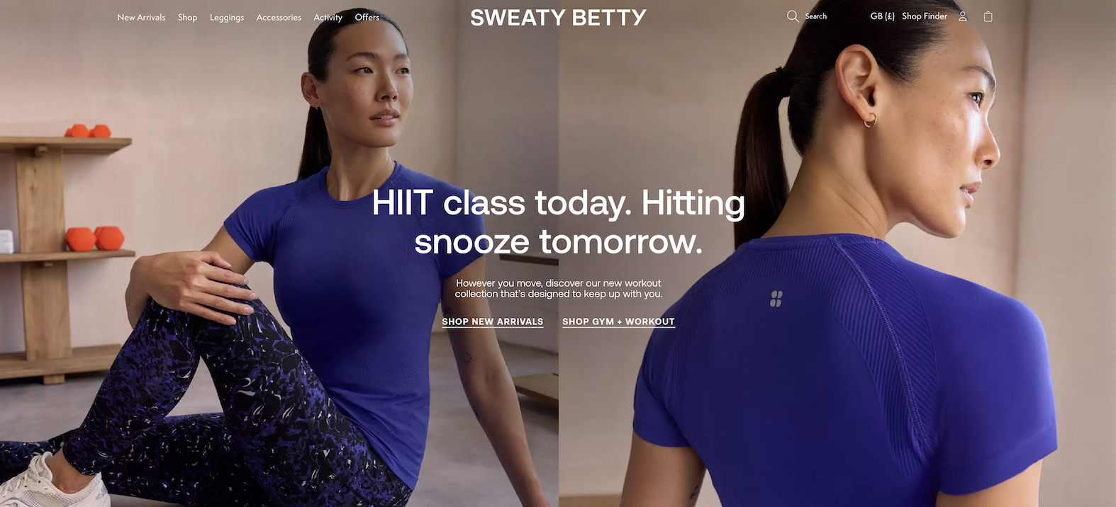 英国运动女装品牌 Sweaty Betty 2024财年销售额1.4亿英镑，成功扭亏为盈