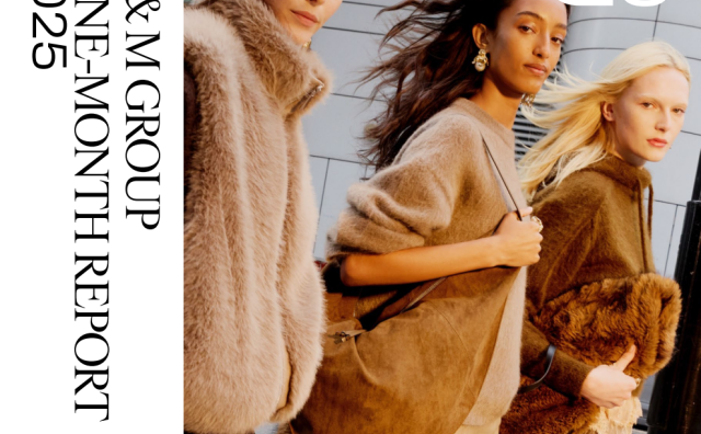 H&M 集团上季度销售额同比增长2%，营业利润增长40%