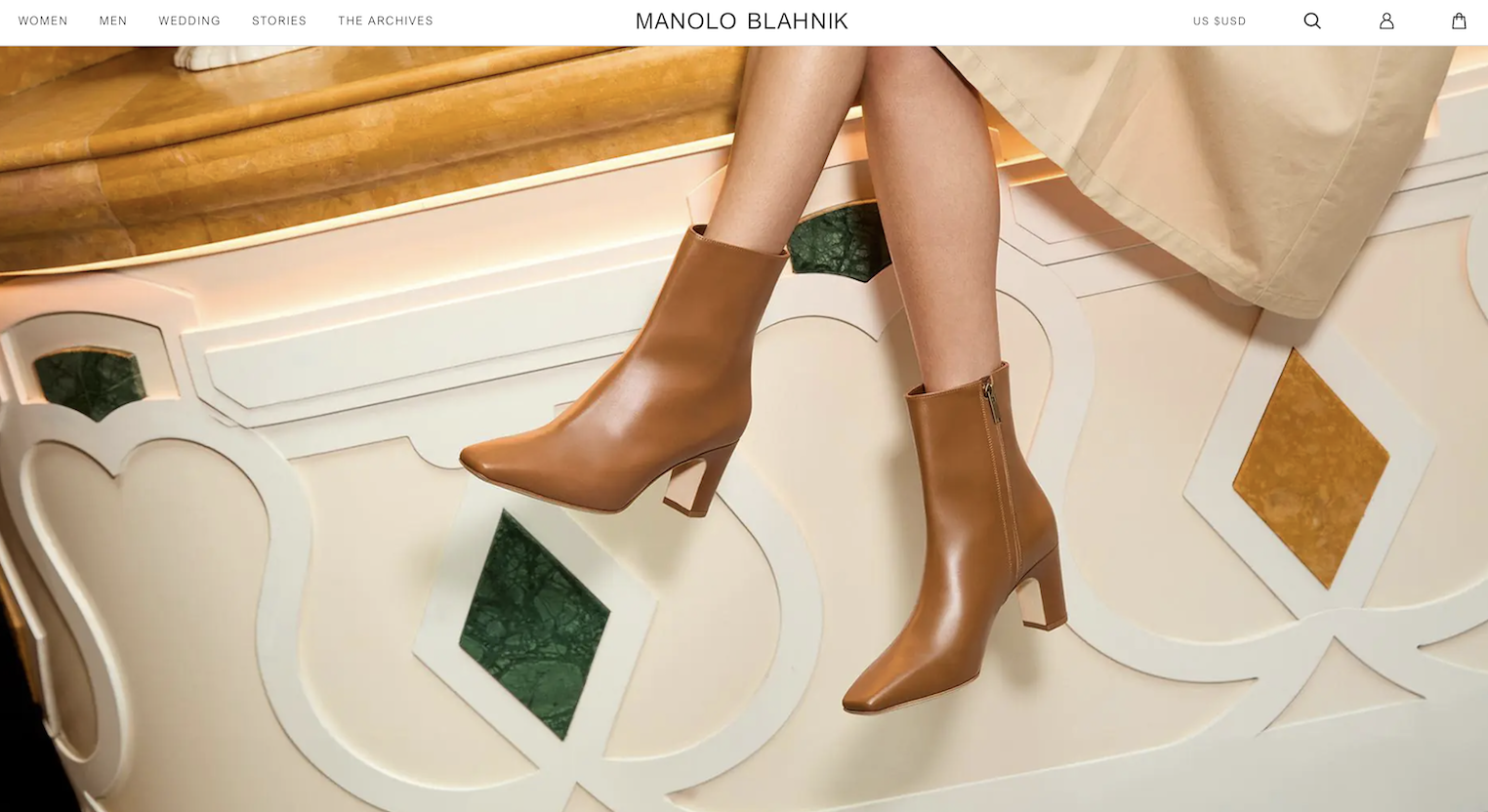英国奢华鞋履品牌 Manolo Blahnik 直营店数量达到16家，CEO称：“保持独立是一种难得的特权”