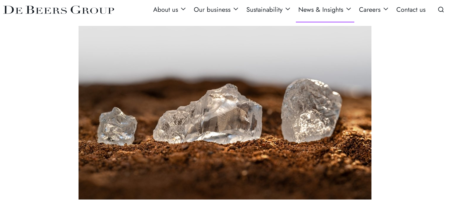 传:安哥拉政府有意竞购戴比尔斯集团85%的股权