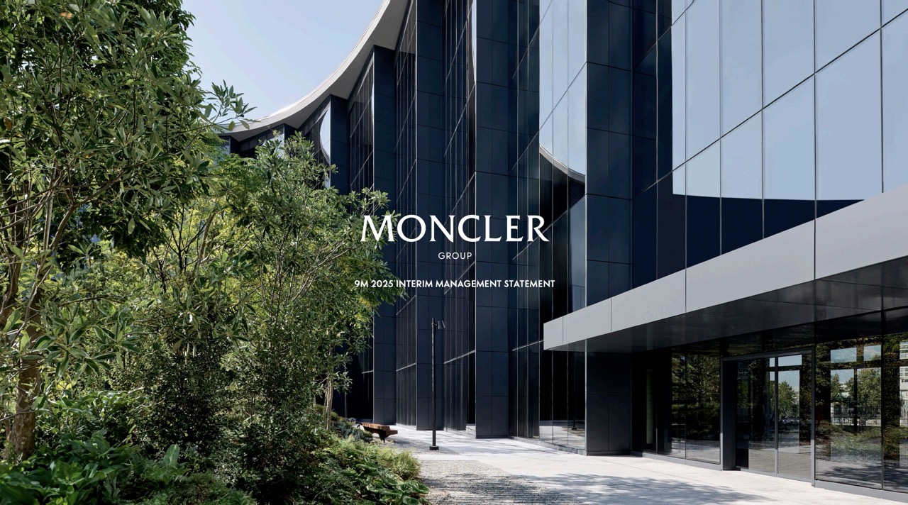 Moncler品牌第三季度中国市场表现为亚太最优；集团总营收同比降1%，但高于预期