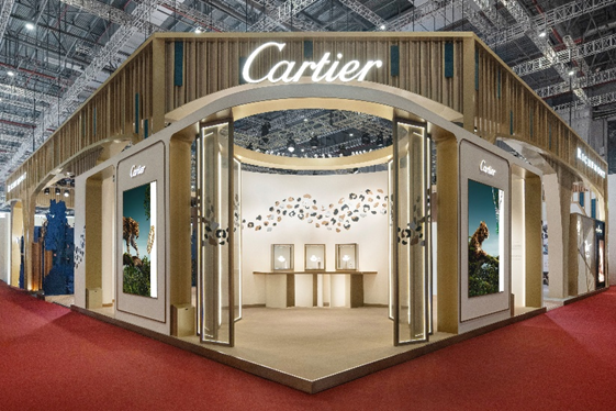 进博会快讯丨卡地亚以标志性猎豹为主题亮相进博会