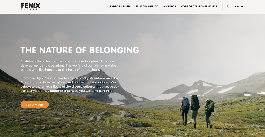 Fjällräven北极狐的母公司三季度净销售额同比增长4.5%，盈利情况改善