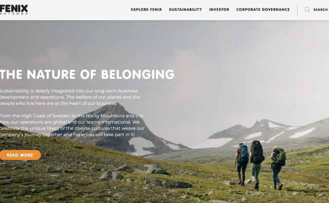 Fjällräven北极狐的母公司三季度净销售额同比增长4.5%，盈利情况改善