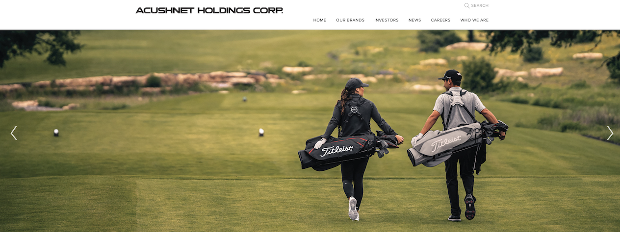 高尔夫装备品牌 Titleist 的母公司 Acushnet 三季度净销售额同比增长6%至4亿美元