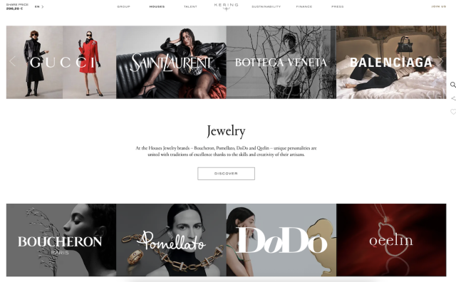 传：开云集团将设立投资部门，发掘新兴品牌