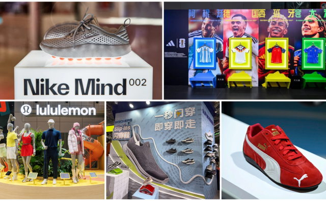 国际运动品牌“争艳”进博会：NIKE、lululemon、adidas、SKECHERS、Puma