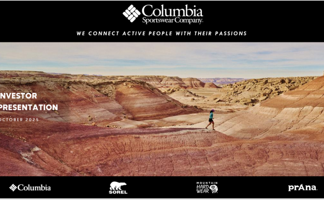 美国户外集团 Columbia 三季度国际市场增长抵消美国本土下滑，中国市场中个位数增长