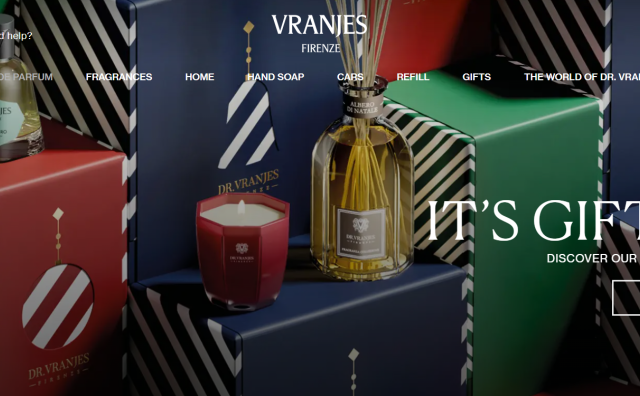 欧舒丹旗下意大利沙龙香氛品牌 Vranjes Firenze 开启全方位重塑工作