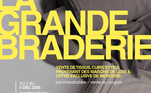 LVMH集团旗下 Nona Source 将举办高级面料年度特卖活动，面向公众开放