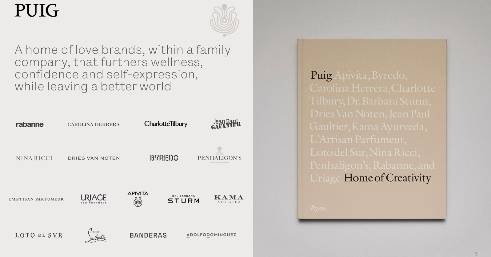 Puig集团三季度业绩跑赢高端美妆大盘：亚太区同店大涨35.8%，Byredo 引领小众香水两位增长