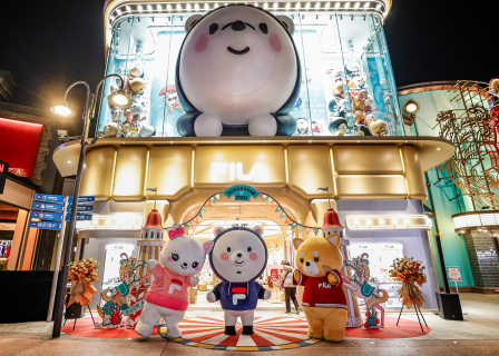 华丽现场 | FILA落户环球影城商圈，KIDS“乐园店”唱主角