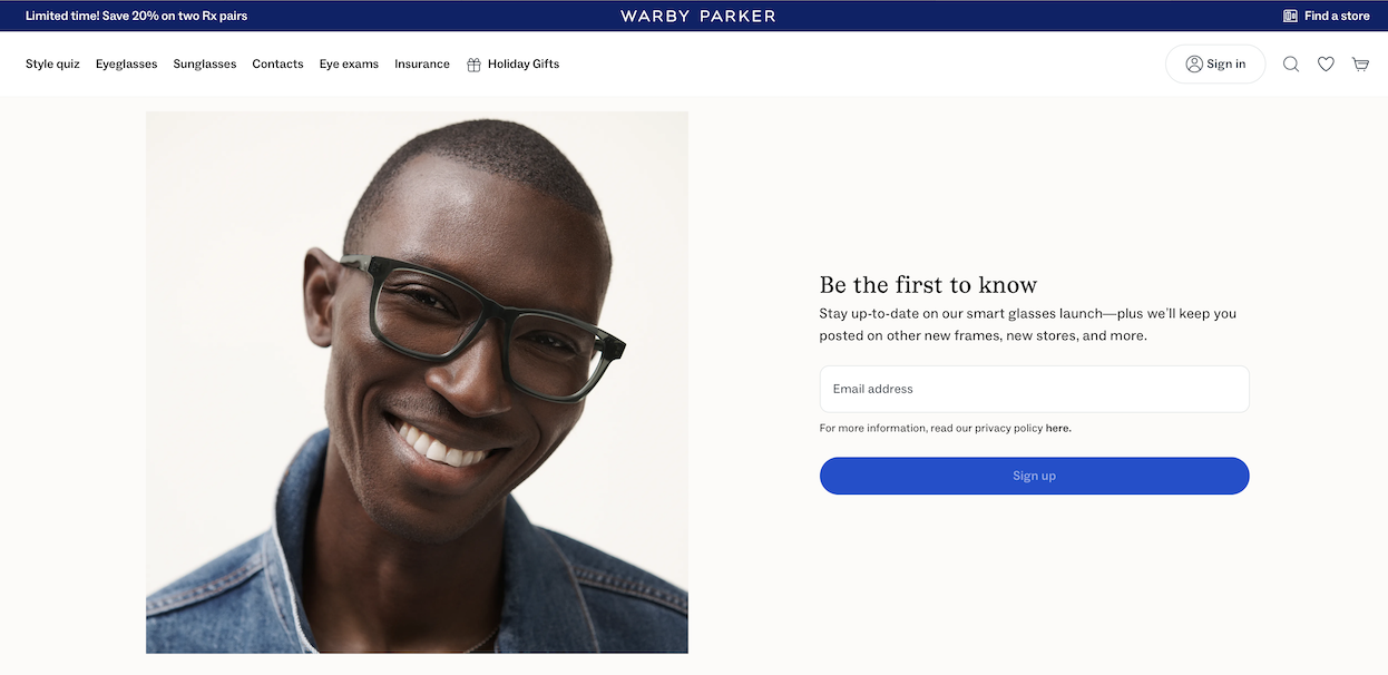 谷歌合作 Warby Parker 研发的首款智能眼镜计划2026年推出