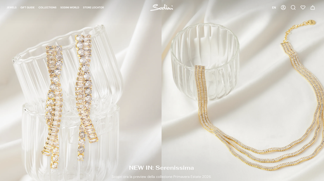 意大利时尚珠宝品牌 Sodini 延续增势，今年营收增长20%～25%