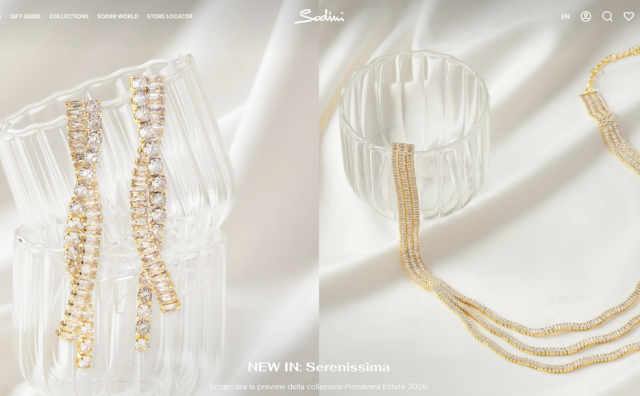 意大利时尚珠宝品牌 Sodini 延续增势，今年营收增长20%～25%